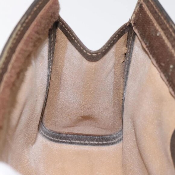 GUCCI GG Supreme Web Sherry Line Clutch Bag PVC Beige 41 014 2125 23 Auth - Picture 7 of 16